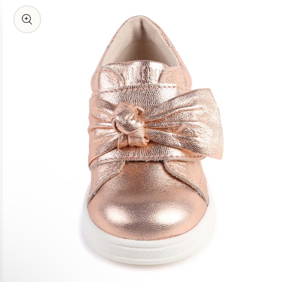 Carrement Beau Girls Copper Trainers - Picture 2 of 8